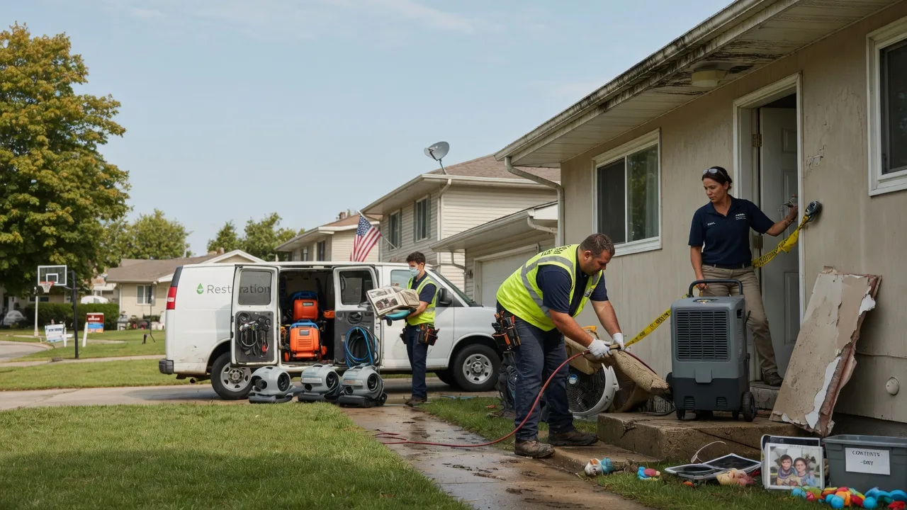 Water Damage Restoration in Vanderbilt, MI near me